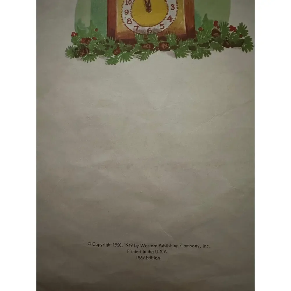 The Night Before Christmas 1969 Paper version by Clement Moore Golden Press